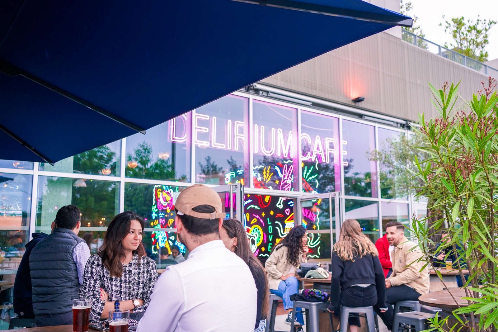 Terrasse du Delirium café à bordeaux