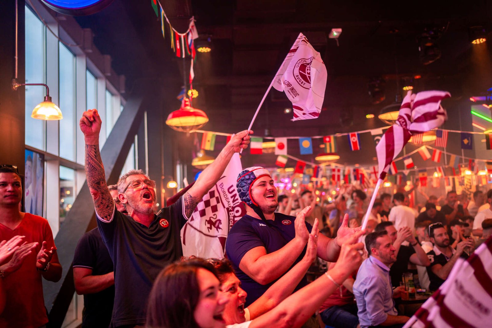 Supporter de l'UBB au Delirium