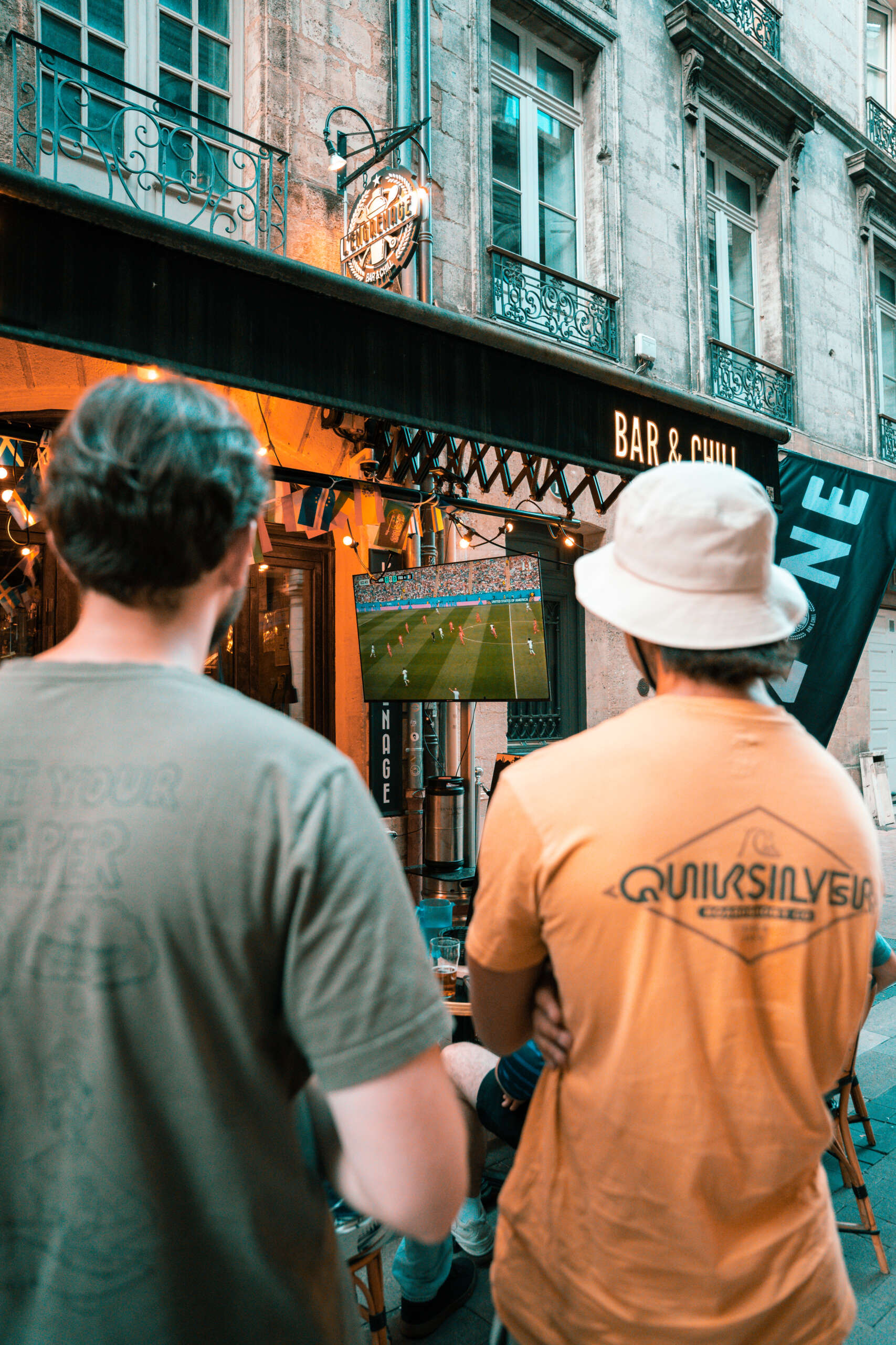 Diffusion de sport à L'Engrenage Bordeaux